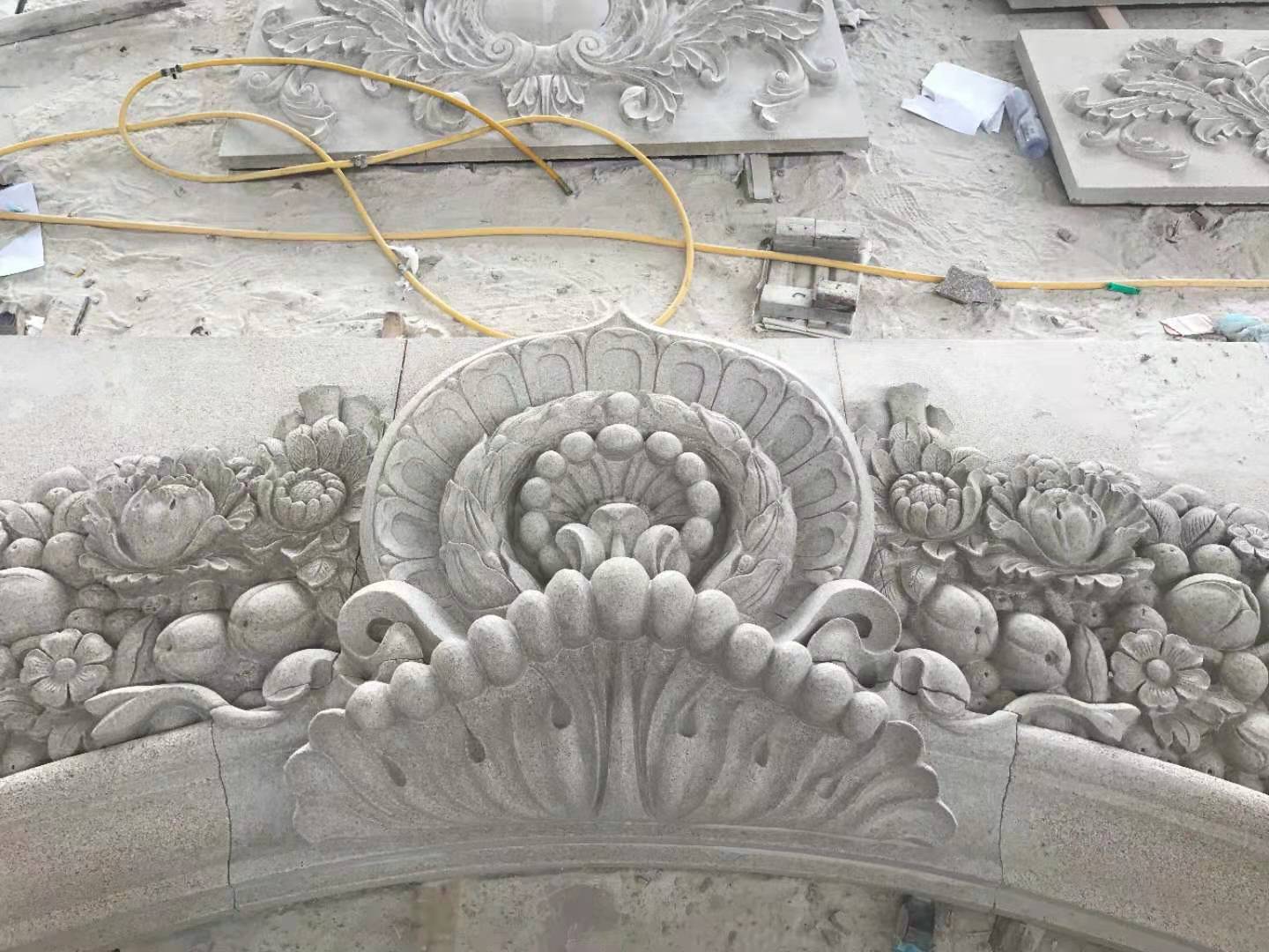 stone carving work