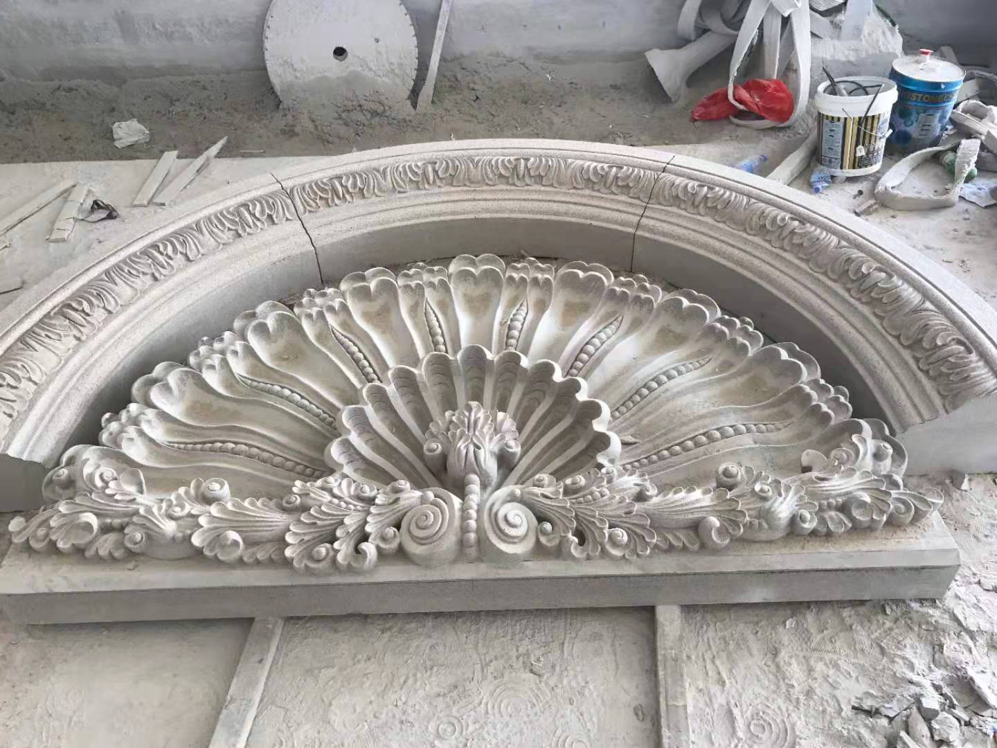 stone carving