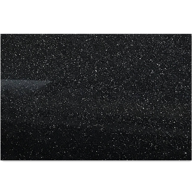 Azulejo de granito indio negro Galaxy