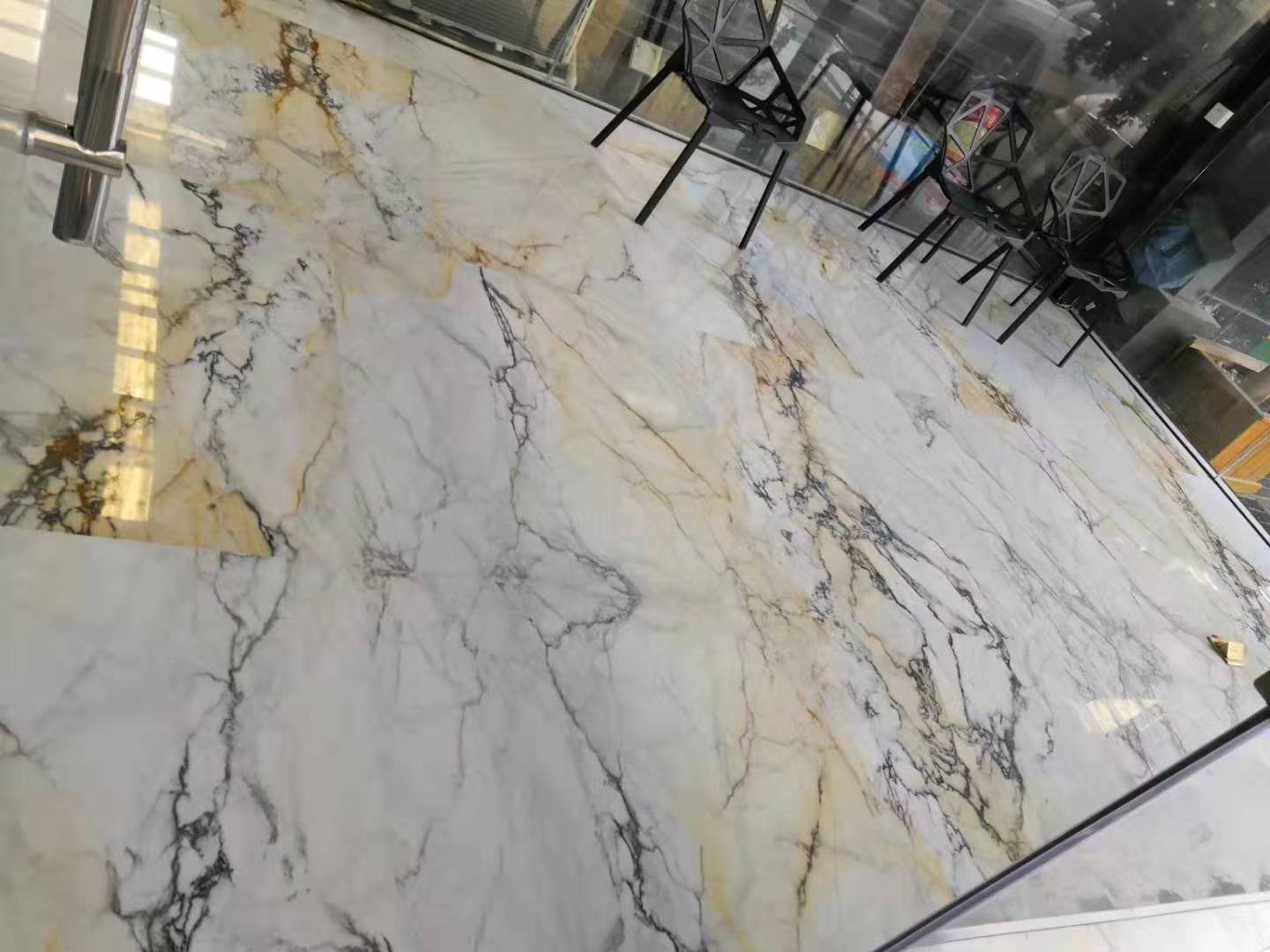 Italian white marble