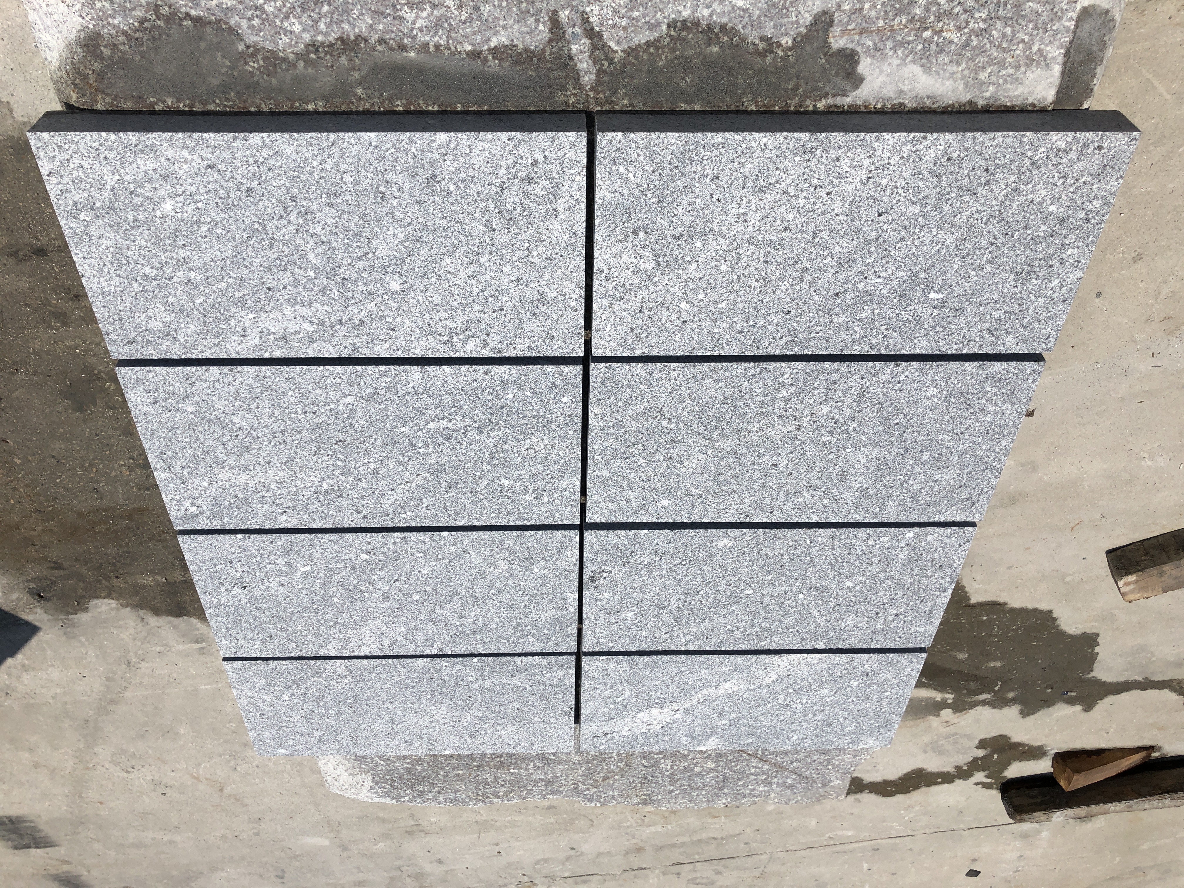 grey granite paver