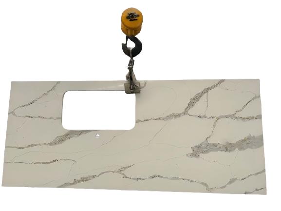 calacatta quartz vanity top