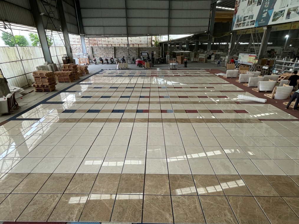Ottoman Beige Marble floor tile