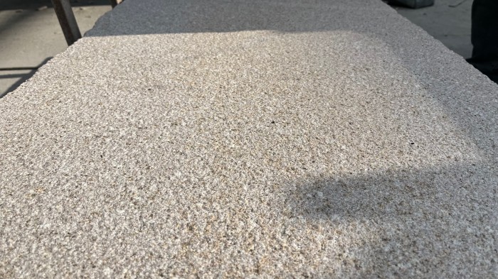 light rusty granite flooring