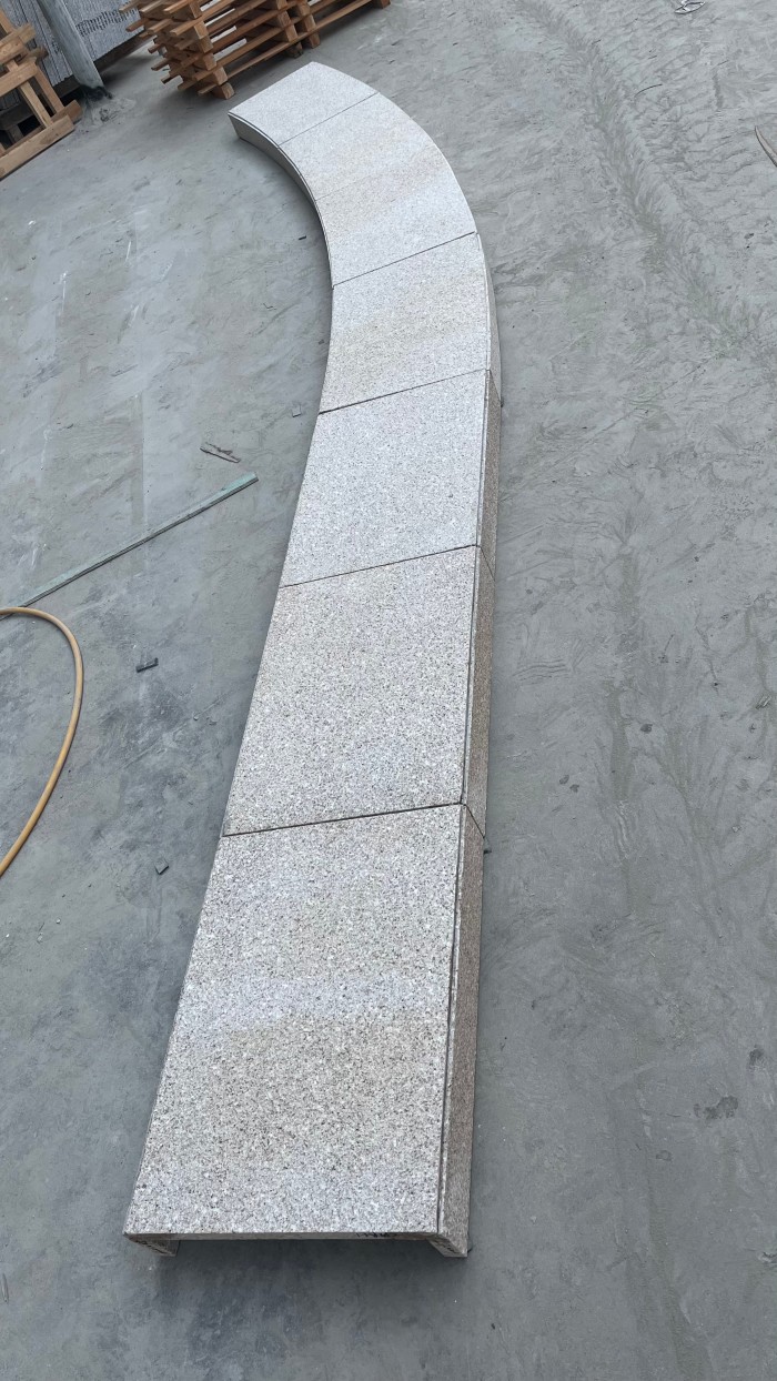 bush hammered granite