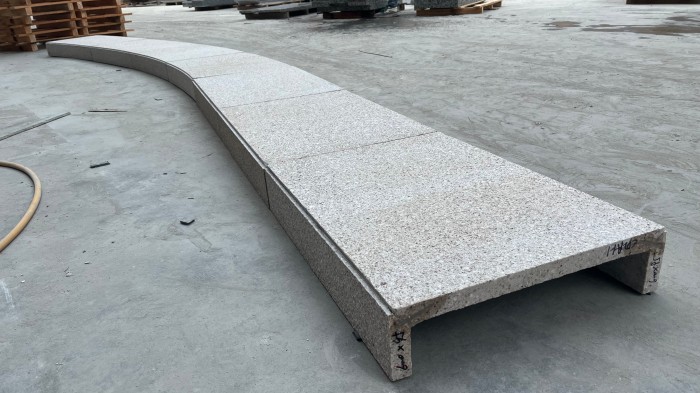 light rusty granite flooring