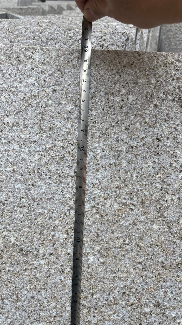 light rusty granite flooring