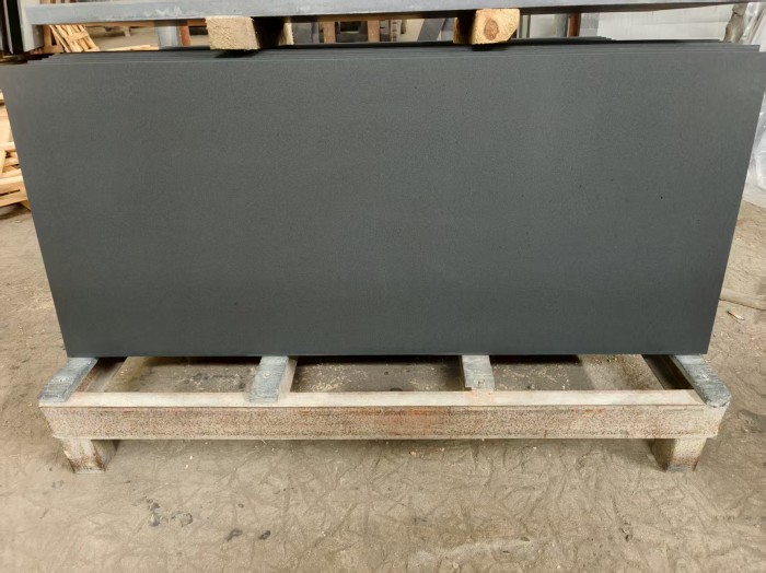 black basalt spa spillway