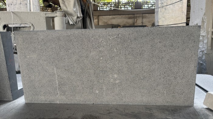 flamed black-basalt wall cladding