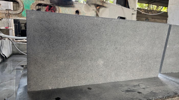 black-basalt fountain