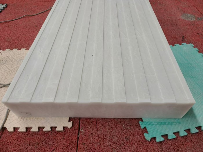 Alpine White Marble honed