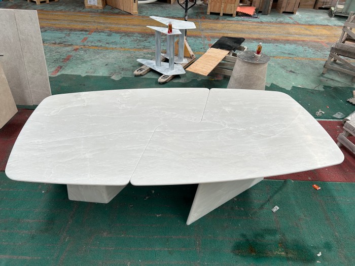 Alpine White Marble honed