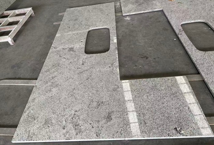 Kashmir White Granite Kitchen Countertop Vanity Tops for Bathroom