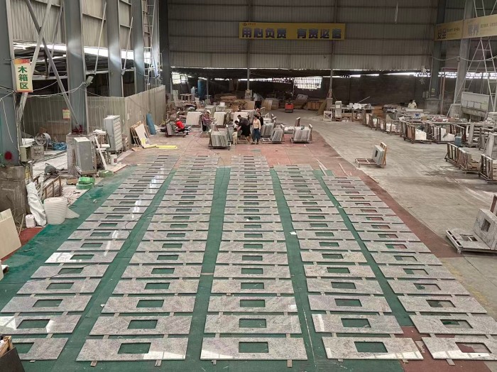 Kashmir White Granite Kitchen Countertop Vanity Tops for Bathroom