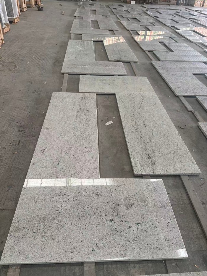 Kashmir White Granite Kitchen Countertop