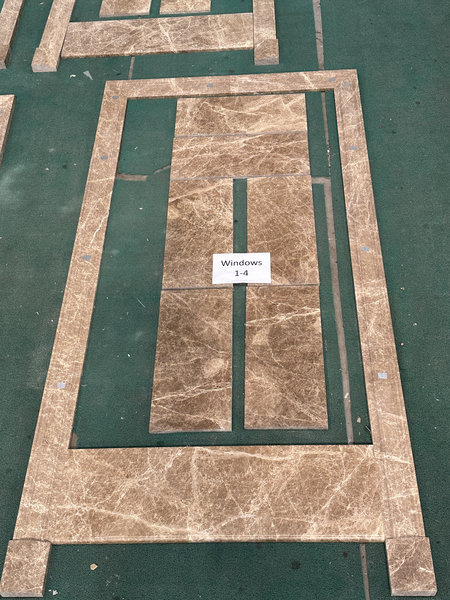 Emperador Light Marble Window Casings | Natural Brown Stone Trim for Luxury Homes Emperador Light Marble Window Casings | Natural Brown Stone Trim for Luxury Homes