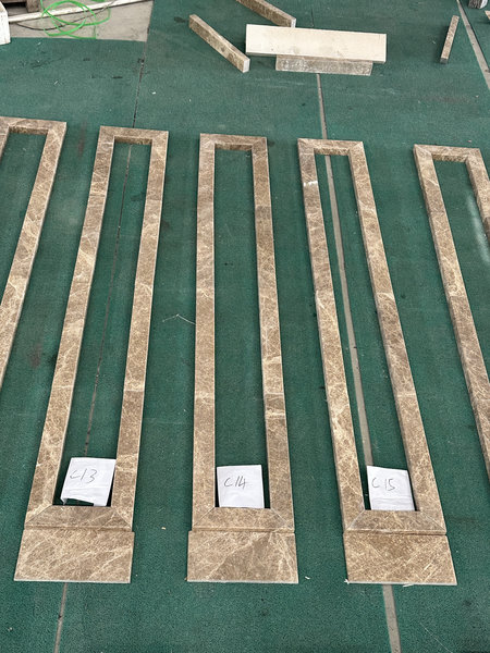 Emperador Light Marble Window Surrounds | Premium Natural Stone Frames for Architecture Emperador Light Marble Window Surrounds | Premium Natural Stone Frames for Architecture