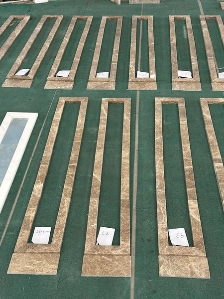 Emperador Light Marble Window Surrounds | Premium Natural Stone Frames for Architecture Emperador Light Marble Window Surrounds | Premium Natural Stone Frames for Architecture