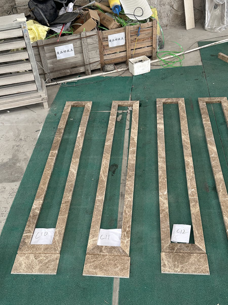 Emperador Light Marble Window Casings | Natural Brown Stone Trim for Luxury Homes Emperador Light Marble Window Casings | Natural Brown Stone Trim for Luxury Homes