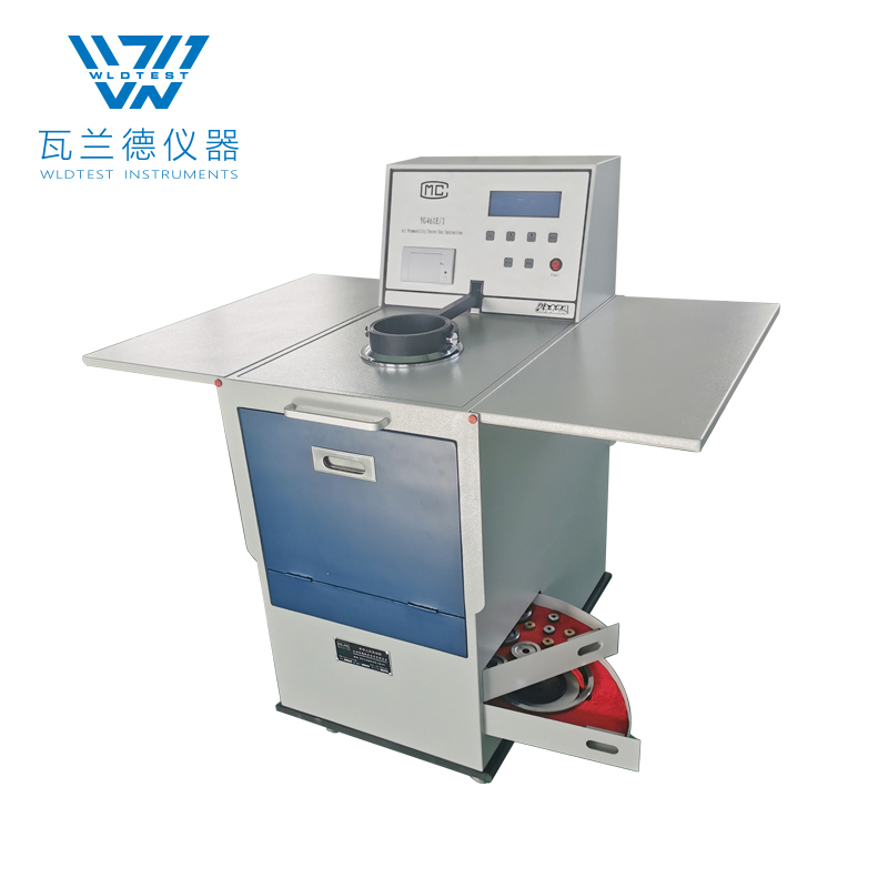 Ang air permeability ng iba't ibang mga filter na materyales sa pagsubok na aparato