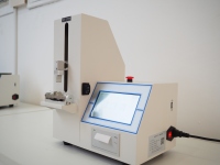 Medical injection needle tubing stiffness tester