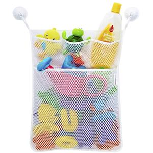 ベビーメッシュバスおもちゃオーガナイザーバスタブおもちゃホルダーおもちゃ収納バッグ