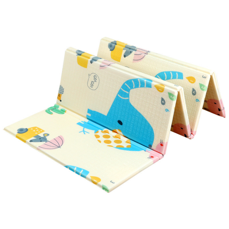 Baby Folding Play mat Crawl mat Reversible Waterproof Portable Double Sides Kids Baby Toddler mat