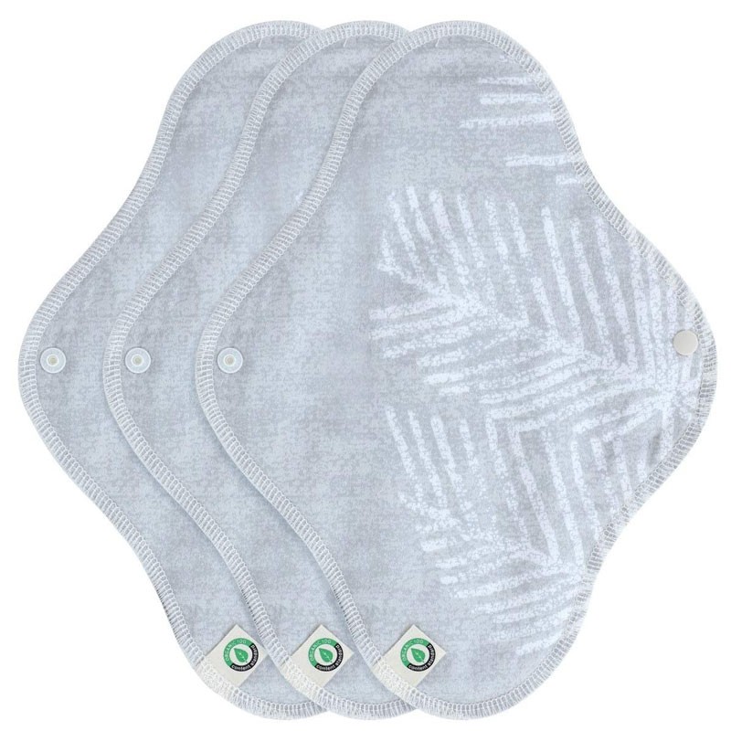 Serviettes hygiéniques de serviettes hygiéniques de serviettes hygiéniques réutilisables organiques de coton beaucoup de modèle