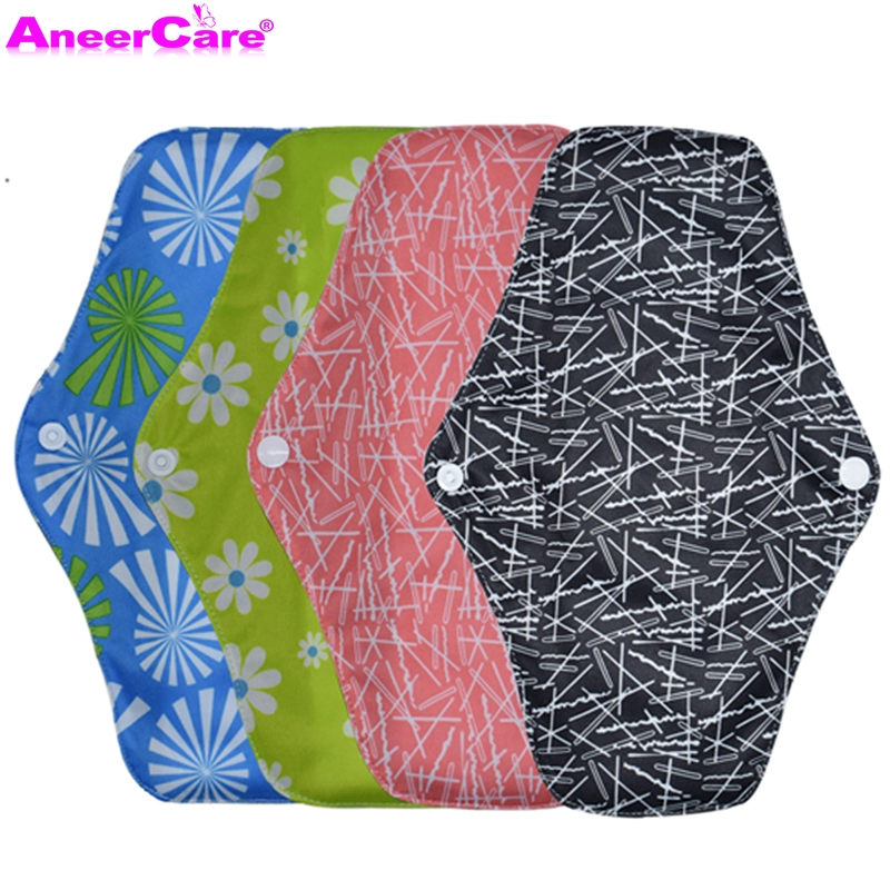 Napkin Sanitary Pad Organic Bamboo Menstrual Cloth Pads Washable