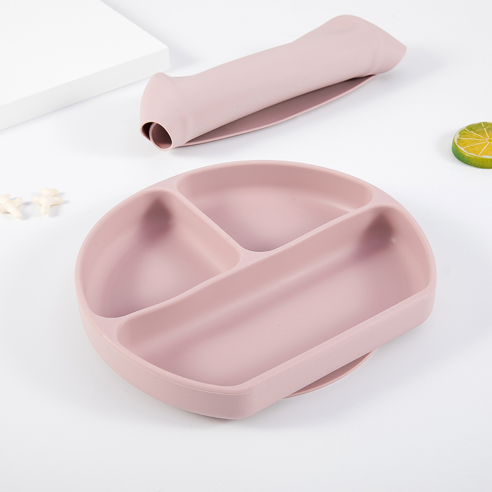 Food grade silicone plate baby feeding set waterproof children's tableware with silicone baby spoon Manufacturers, Food grade silicone plate baby feeding set waterproof children's tableware with silicone baby spoon Factory, Supply Food grade silicone plate baby feeding set waterproof children's tableware with silicone baby spoon