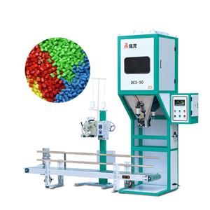 Machine d'emballage de lots de maître de couleur de particules en plastique 5-50KG