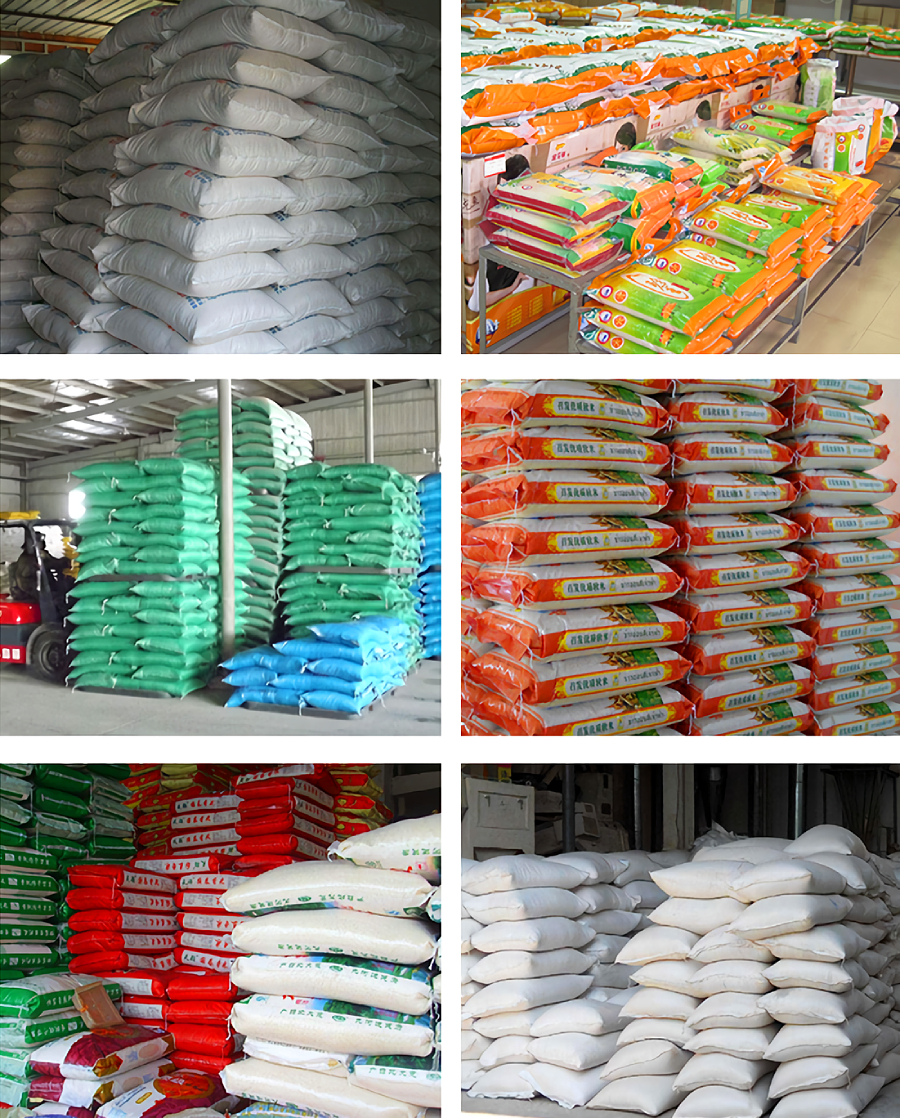 Китай Полностью автоматическая система упаковки риса на 25 кг, производитель