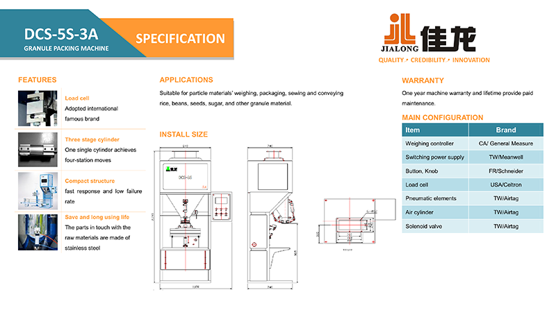 Weighing and Packing Machine Weighing and Packing Machine