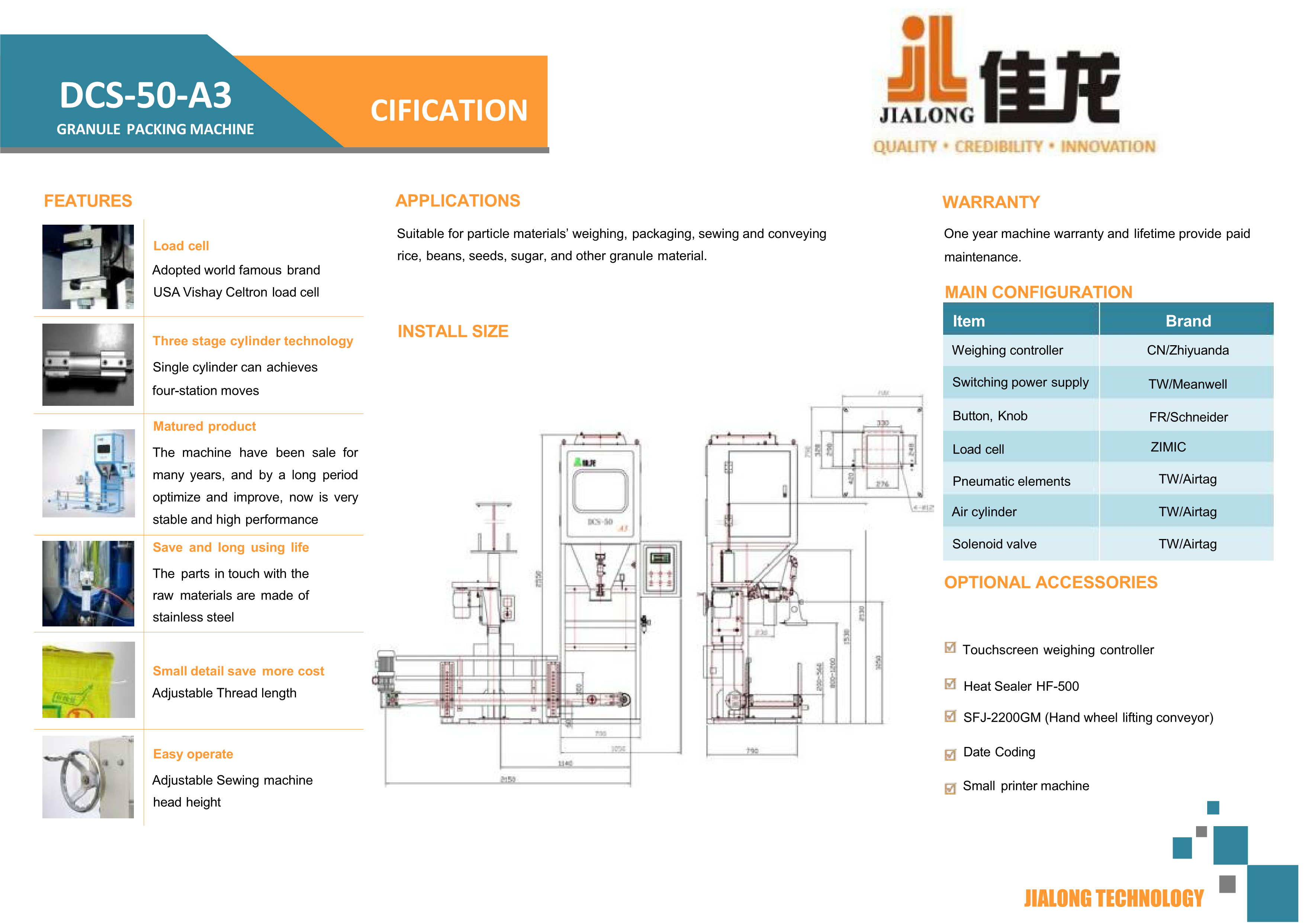 Industrial Bagging Scale