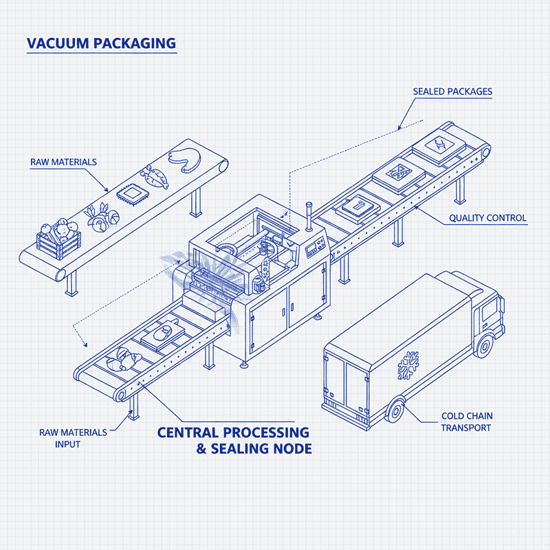 Engineering the Perfect Hypoxic Environment: The Technical Mechanics of a Modern Vacuum Packaging Machine