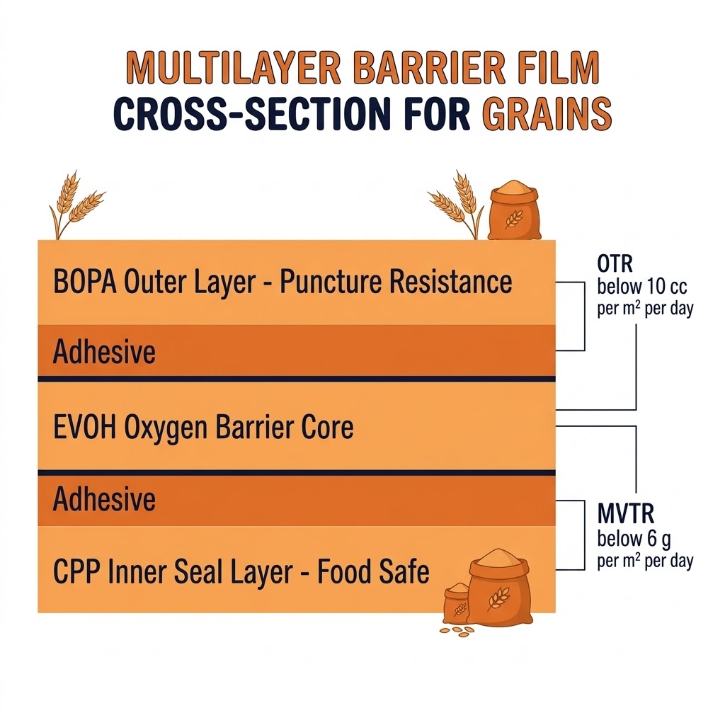 Pourquoi les céréales continuent-elles de se gâter même dans des sacs scellés : un audit d’ingénierie de l’emballage sous vide
