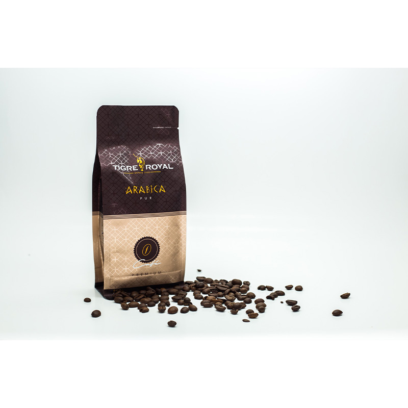 Resealable Coffee Bean Bag With Valve