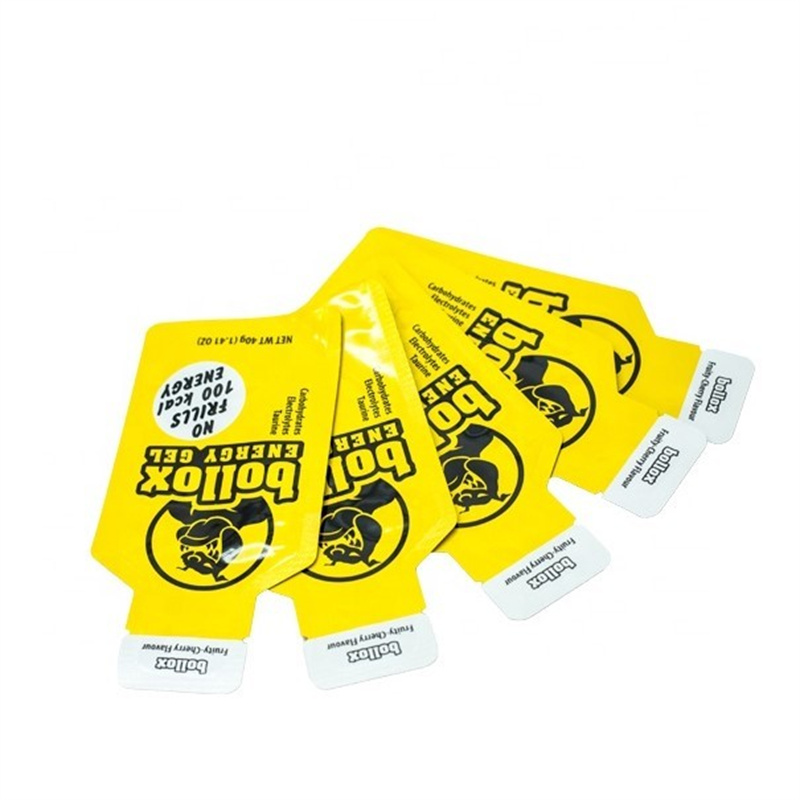 Special Shape Squeeze Pouch Energy Gel Packaging