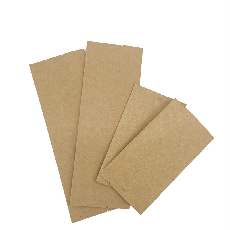 Bolsa de papel plana personalizada de alta calidad