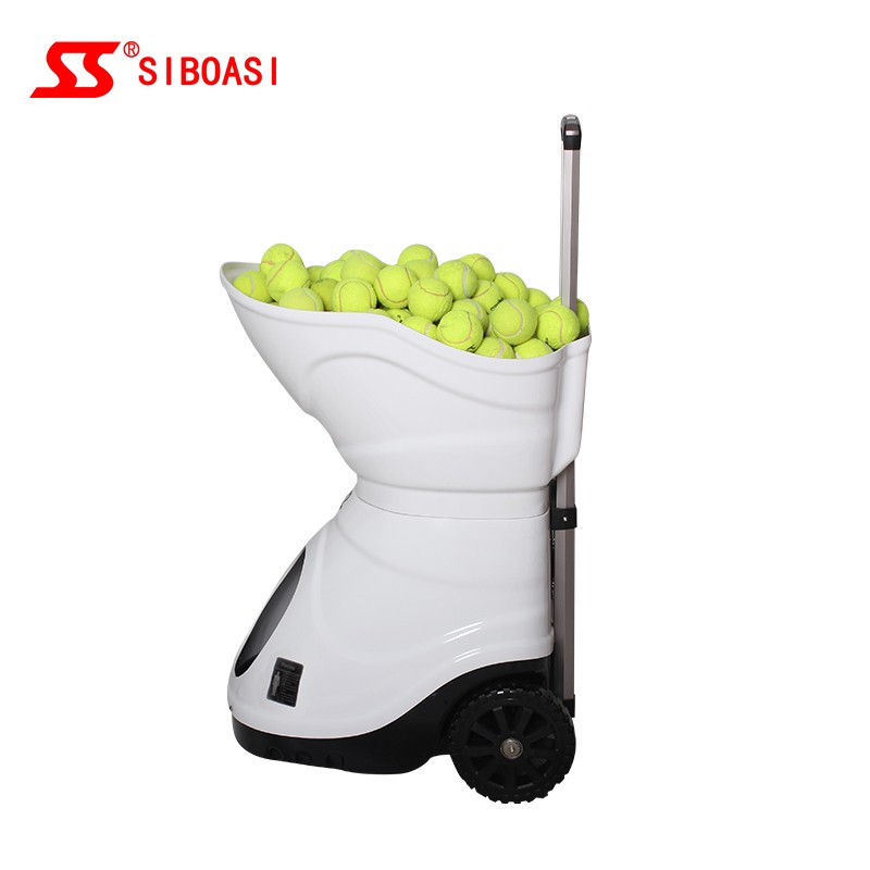 S4015 automático tennis pro ball machine lanzador de entrenamiento de pelota de tenis con control de APP