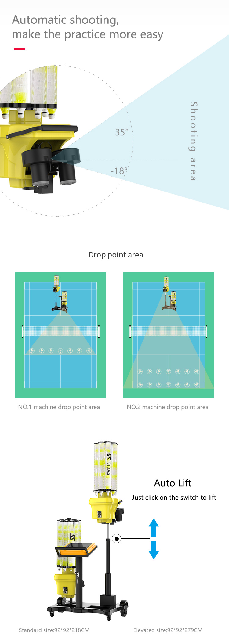 robot de bádminton