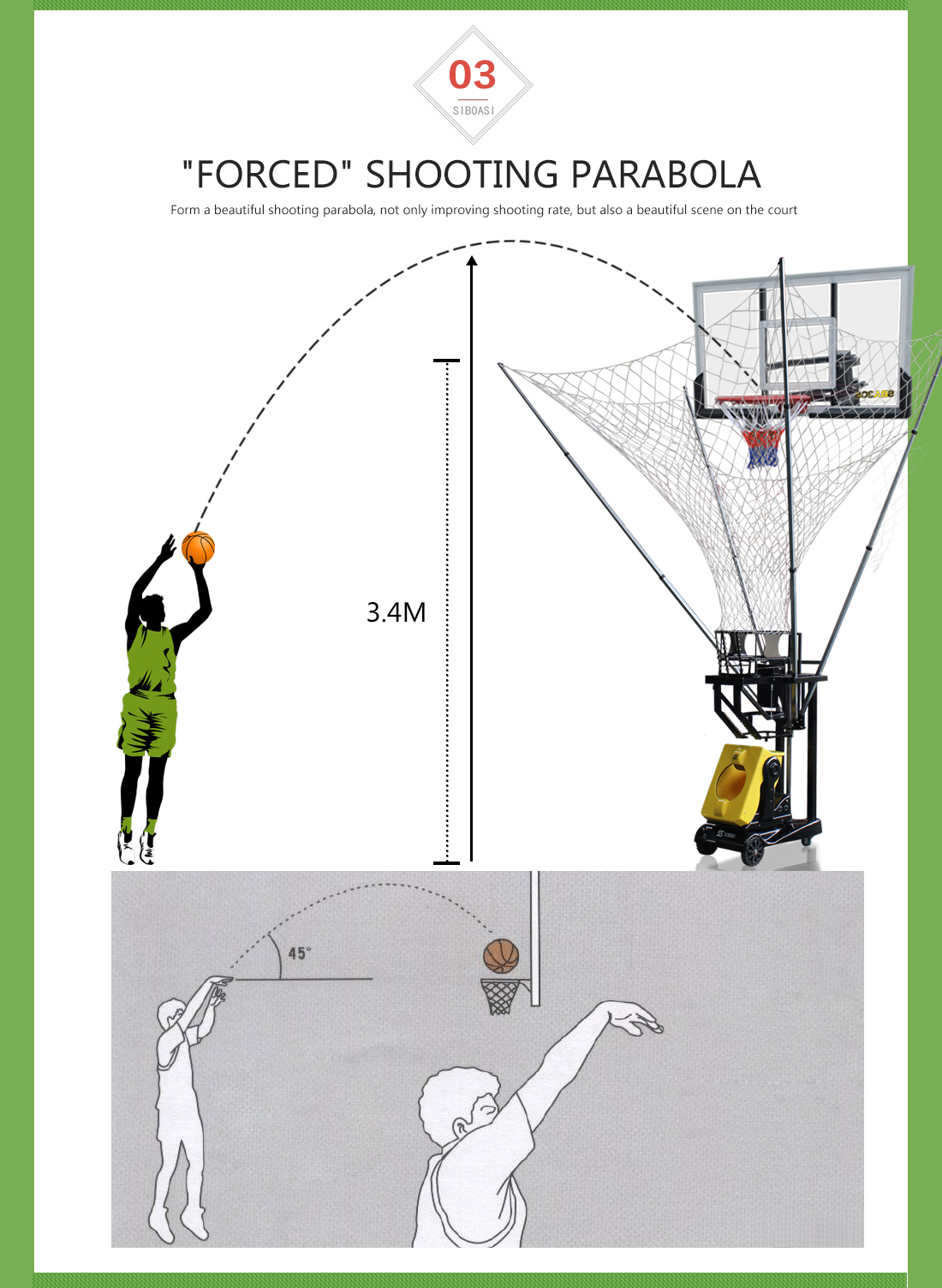 basketball shooting machine