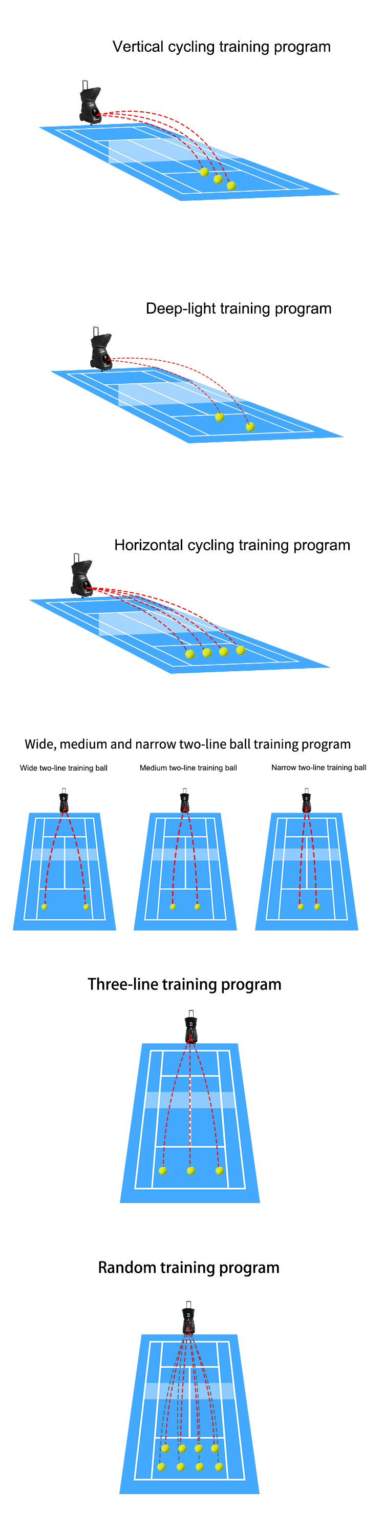 tennis pro ball machine