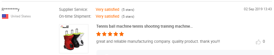 tennis ball feeding machine