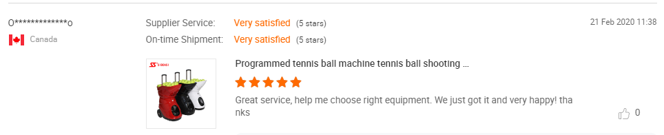 tennis automatic ball machine