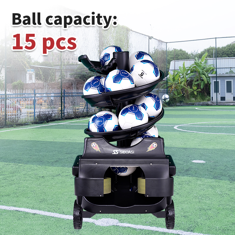 F2101 inexpensive soccer ball training thrower shooting machine personal soccer trainer for home use