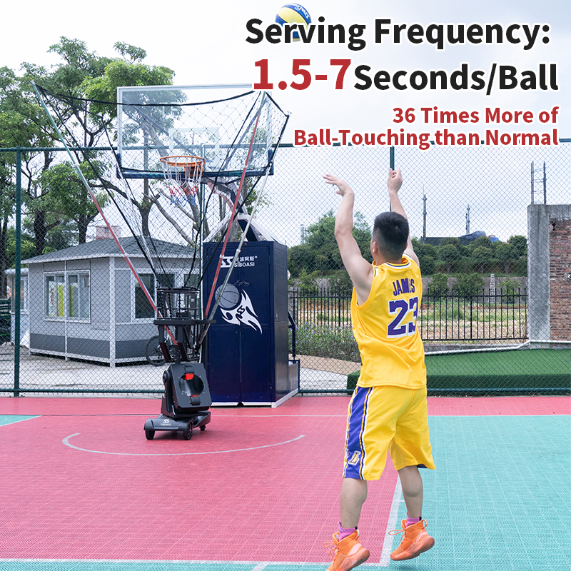 K2101 China basketball reboud device Return System Basketball Shot Trainer Machine