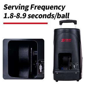 High-End-Shooting-Squashball-Spielmaschine