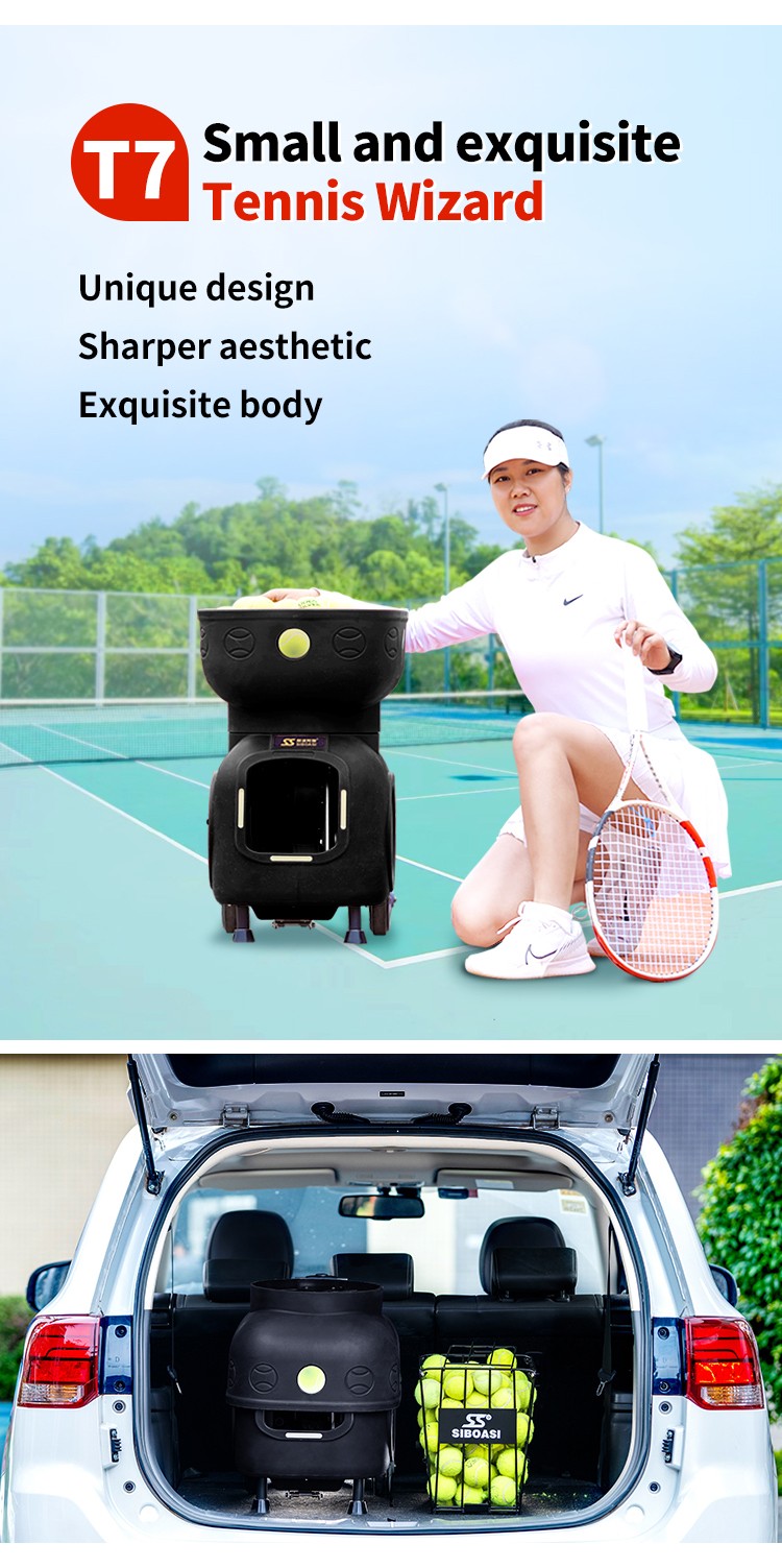 portable tennis ball machine