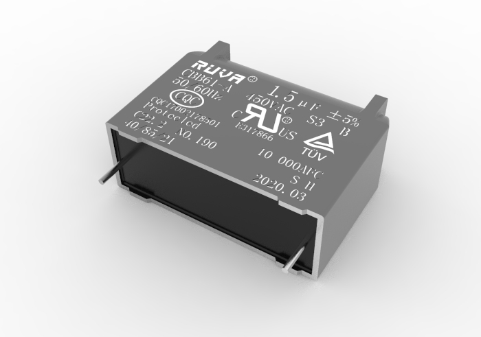 Induction cooker capacitor